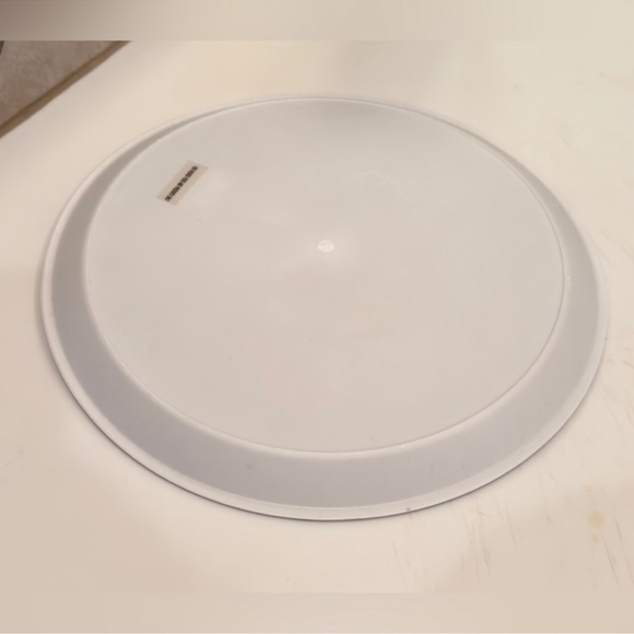 BURTON + BURTON Acrylic Santa Claus Round Christmas Platter Plate Serving Tray - Picture 9 of 10